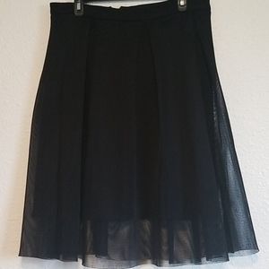 Black skirt